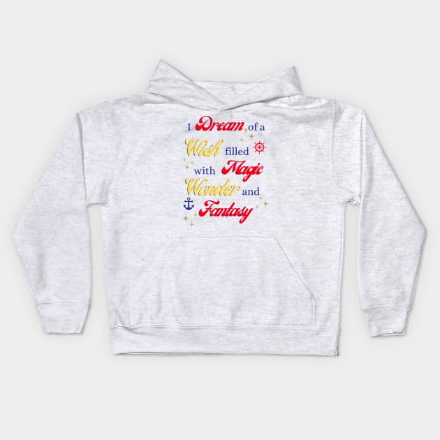 Cruise the Line Kids Hoodie by Wizarding Wands & Mickey Ears